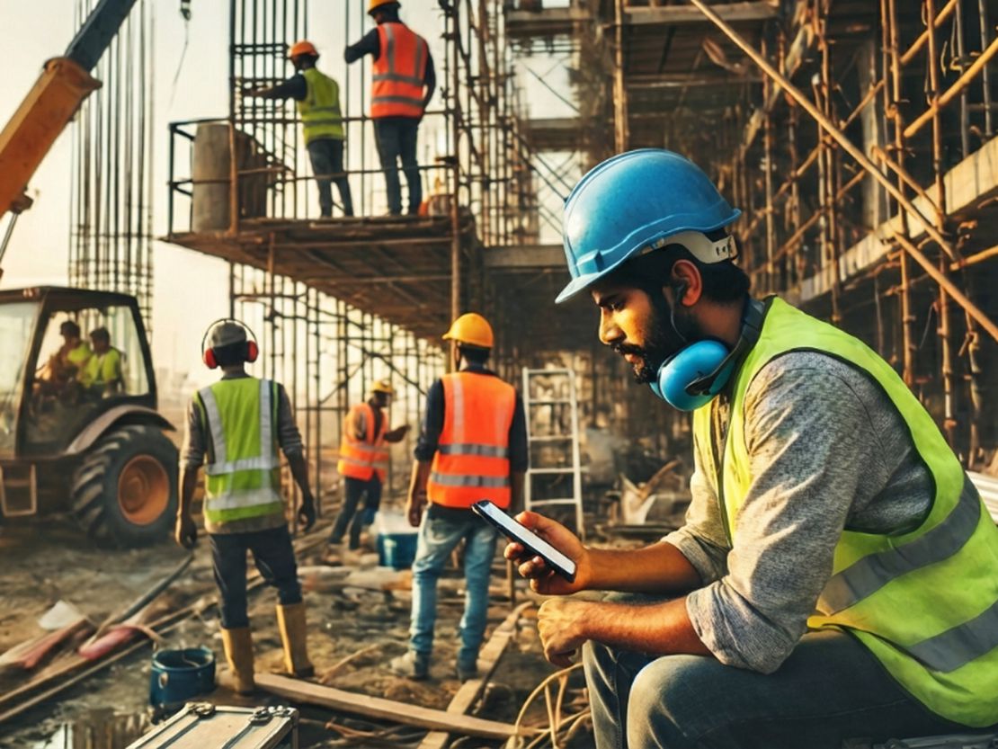 The Role of Mobile Devices in Empowering Blue-Collar Workers